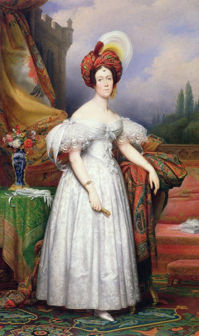 アデルデゲルネヴァルデスケベック、ベシシー侯爵、1835年 作： Carl von Steuben